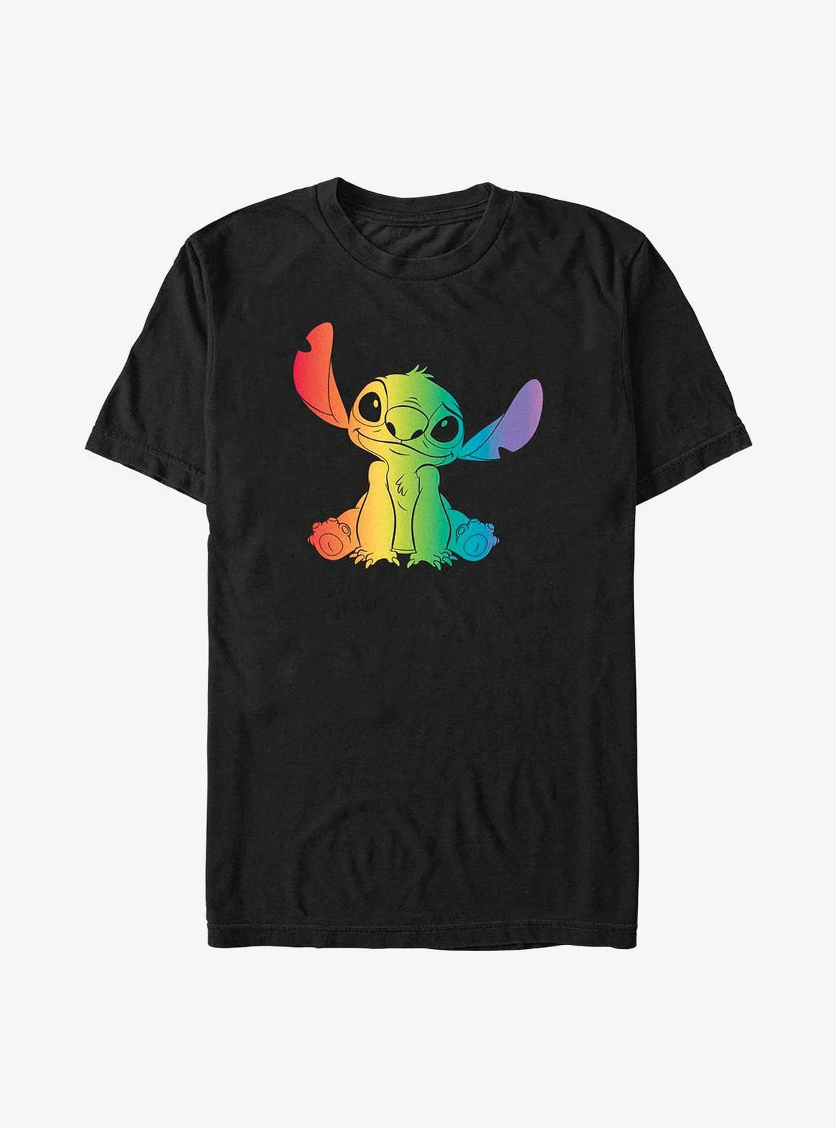island alien duo cute blue alien Rainbow Fill Big Tall T-Shirt