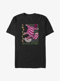 Alice In Wonderland Cheshire We're All Mad Here Big Tall T-Shirt