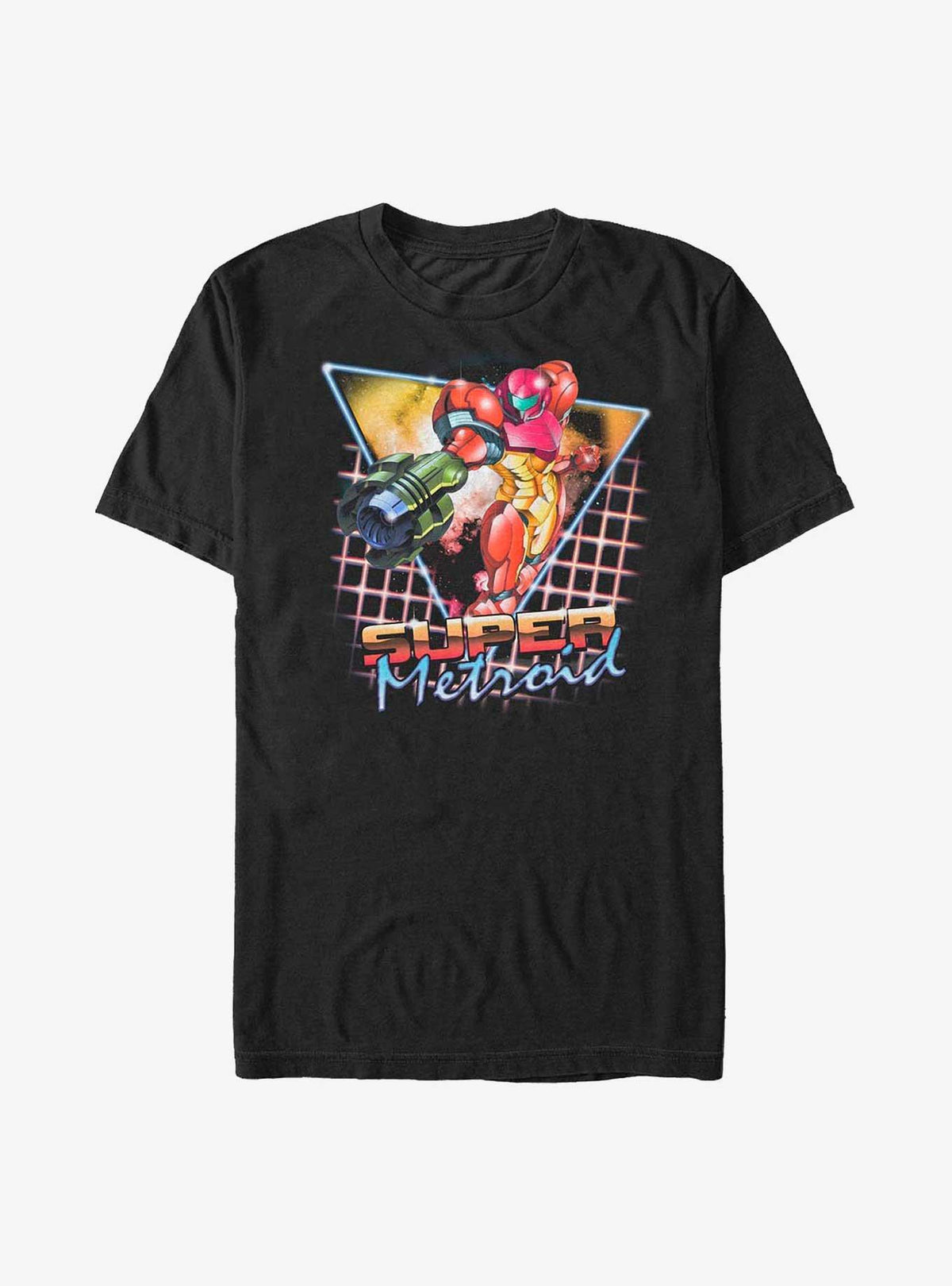 Metroid Retro Blaster Big Tall T-Shirt