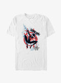 web hero Into the Spider-Verse Graffiti Miles Morales Big Tall T-Shirt