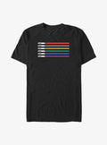 space adventure Lightsaber Pride Flag Big Tall T-Shirt