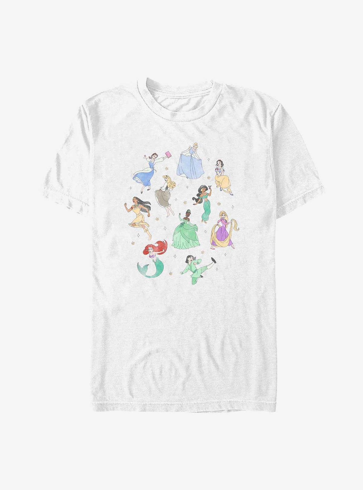 Princesses Princess Doodle Big Tall T-Shirt