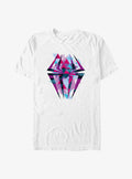 web hero Across the Spider-Verse Geometric Spider-Gwen and Miles Morales Symbol Big Tall T-Shirt
