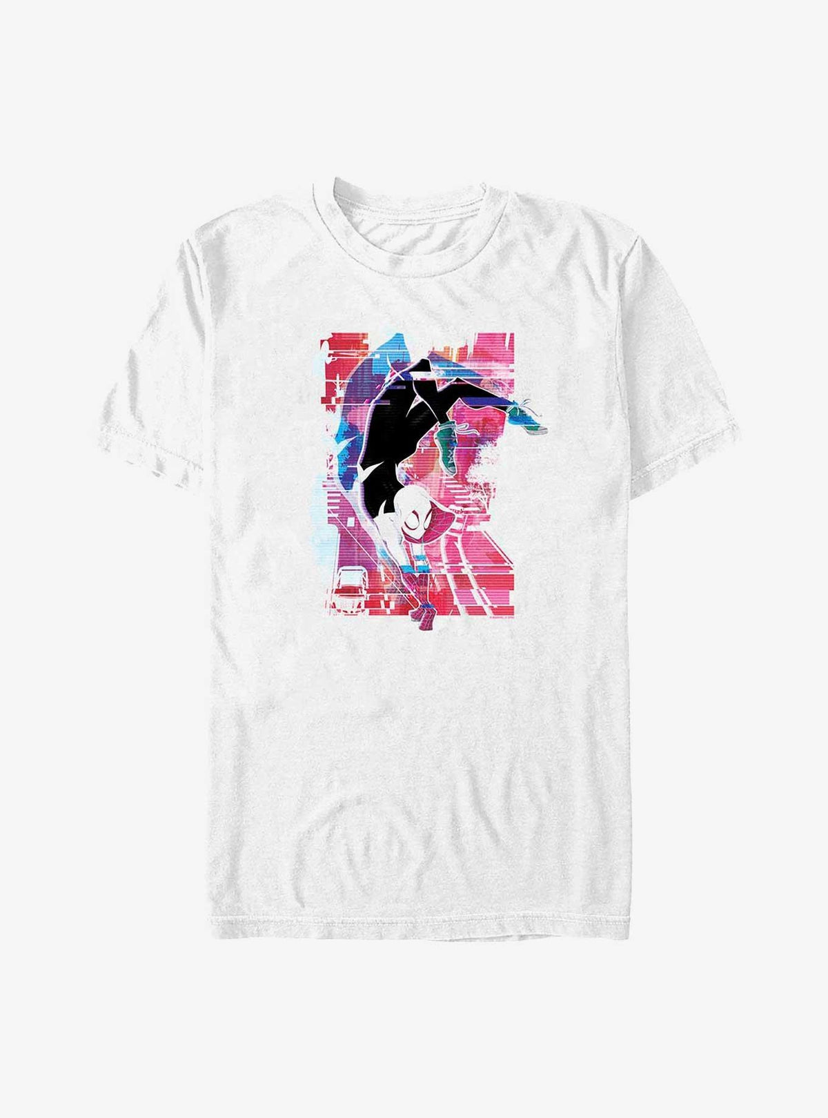 web hero Across the Spider-Verse Spider-Gwen Graphic Big Tall T-Shirt