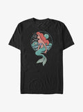 The Little Mermaid Moonrise Shipwreck Big Tall T-Shirt