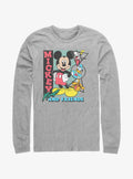 Mickey Mouse Friends Retro Shapes Long-Sleeve T-Shirt