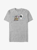Wall-E Cute Wall-E and Eve Big Tall T-Shirt