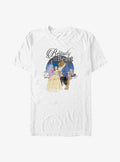 Beauty and the Beast Classic Lovers Belle and Beast Big Tall T-Shirt