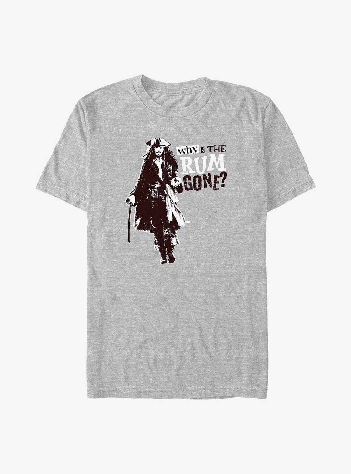 Pirates of the Caribbean Why Is The Rum Gone Big Tall T-Shirt
