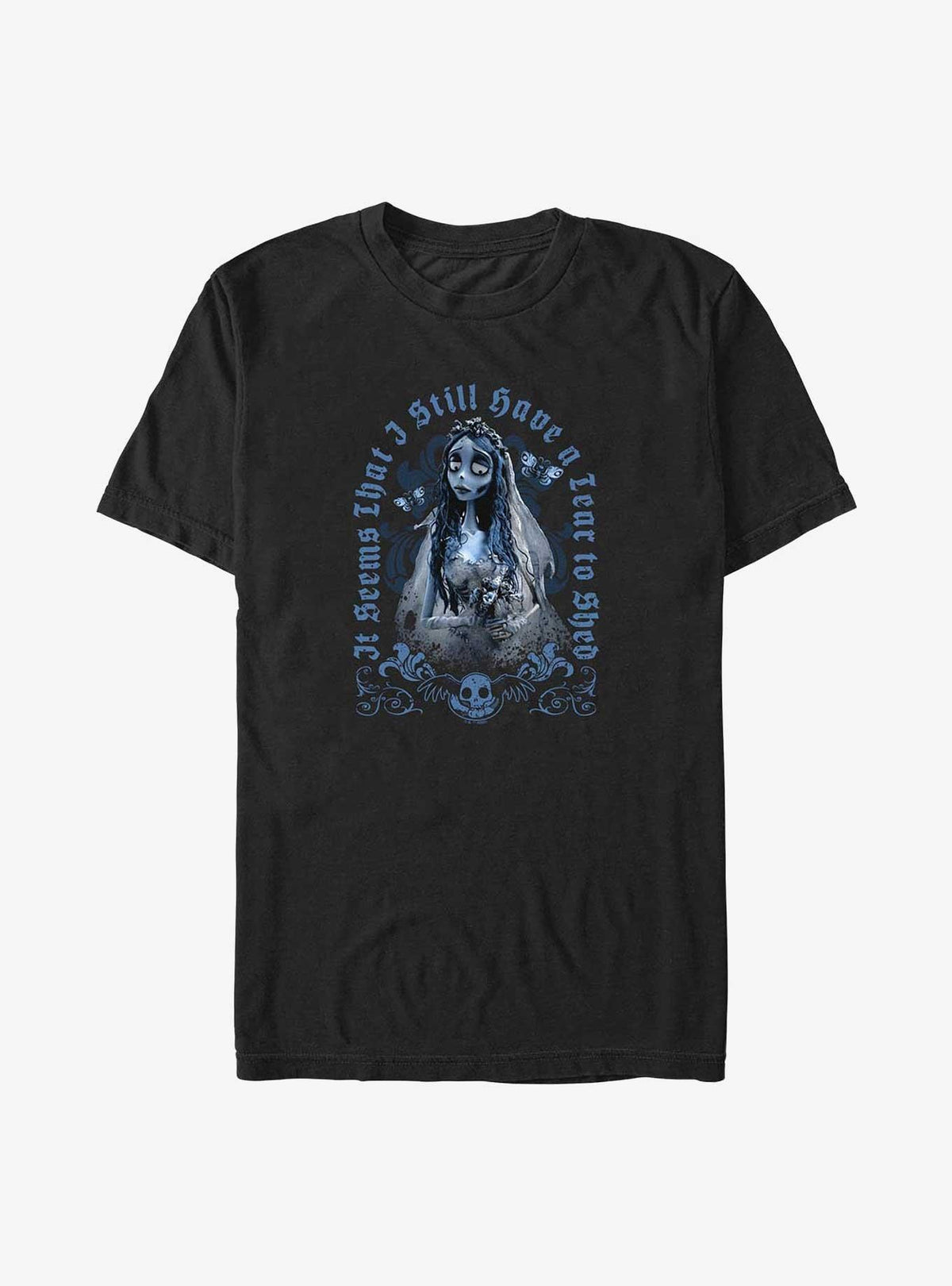 Tim Burton's Corpse Bride Emily Tear To Shed Big Tall T-Shirt