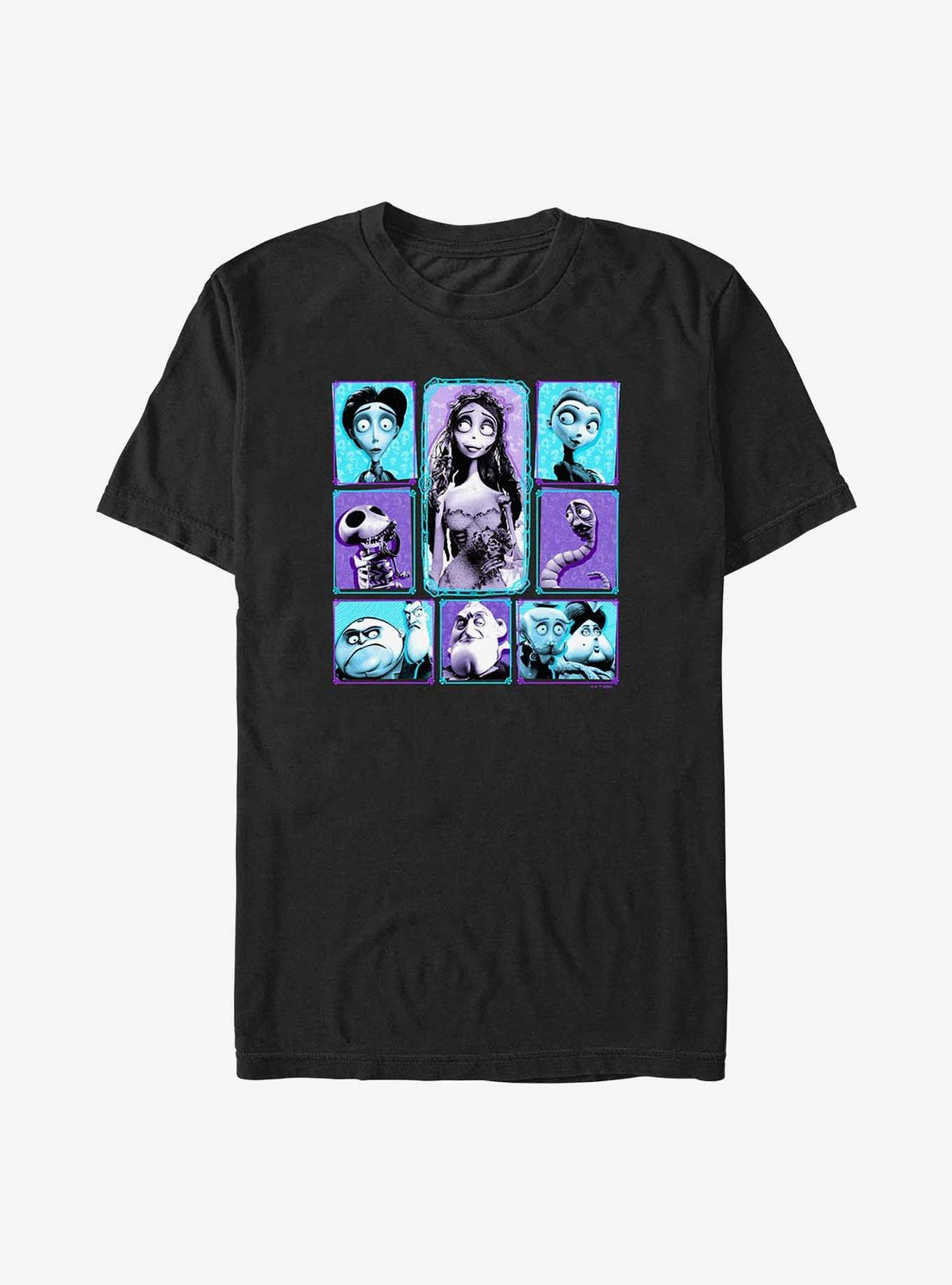 Tim Burton's Corpse Bride Box Up Corpse Big Tall T-Shirt