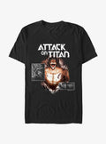 dark fantasy anime Eren Yeager dark fantasy anime Negative T-Shirt