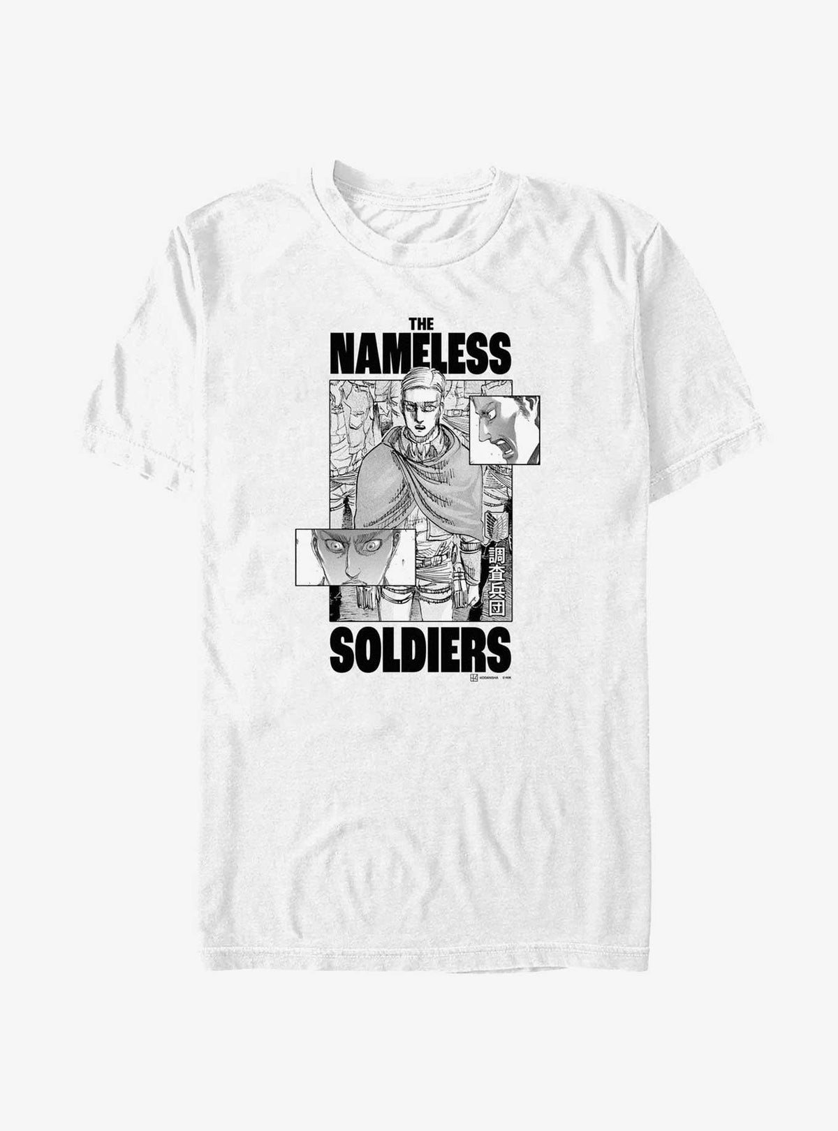 dark fantasy anime Nameless Soldiers T-Shirt