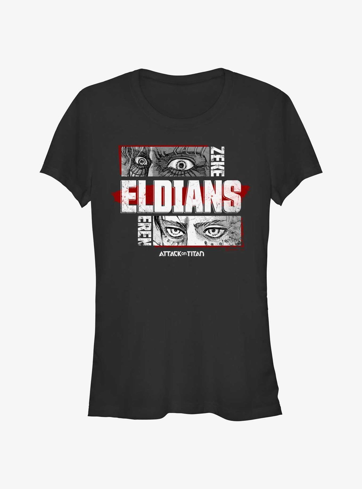dark fantasy anime Eldians Zeke Eren Girls T-Shirt