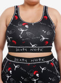 dark mystery anime Ryuk Lounge Girls Crop Tank Top Plus Size