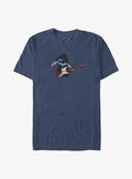 island alien duo Rock Hoodie cute blue alien Big Tall T-Shirt