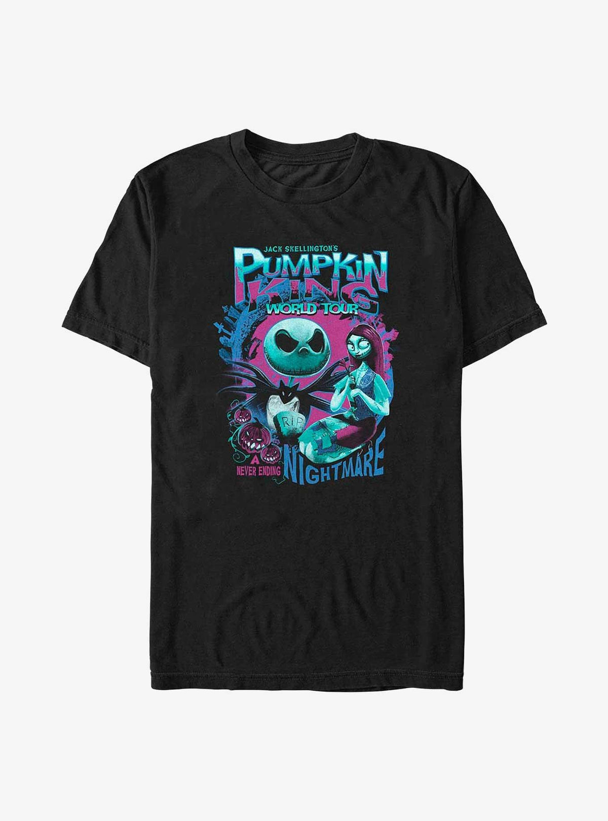 spooky holiday Pumpkin King World Tour Big Tall T-Shirt