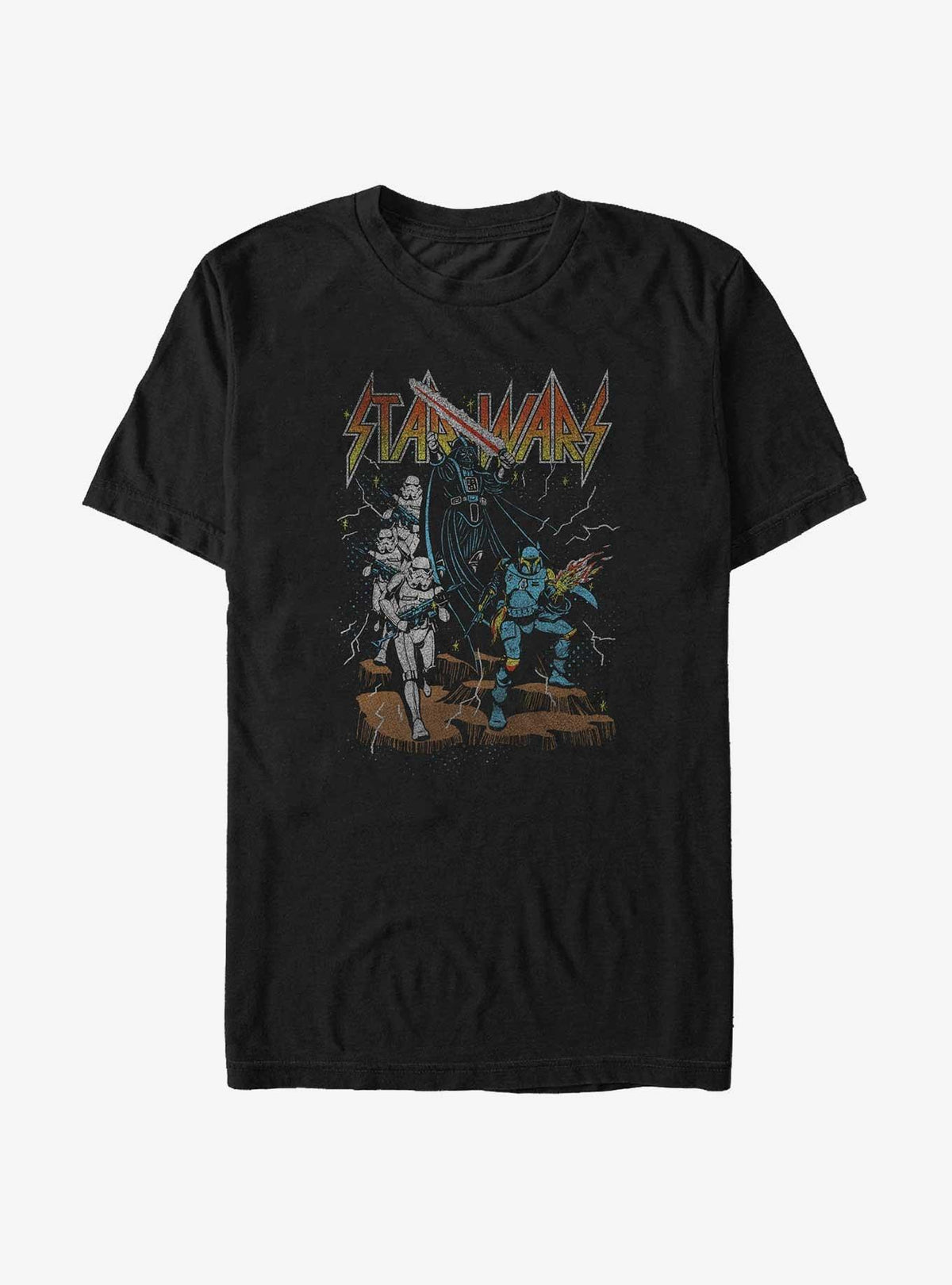 space adventure Metal Wars Big Tall T-Shirt