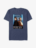 space adventure Episode III Revenge Of The Sith Obi-Wan Kenobi and Anakin Skywalker Poster Big Tall T-Shirt