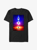 The Marvels Carol Danvers Kamala Khan Monica Rambeau Superhero Poster Big Tall T-Shirt