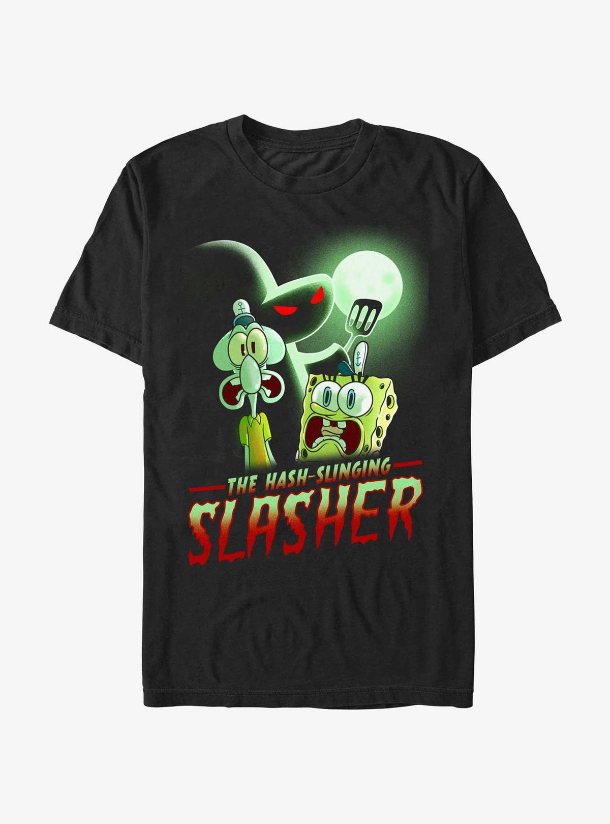 cartoon sea sponge Hash Slinging Slasher T-Shirt
