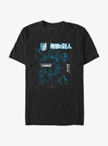 dark fantasy anime Maneuver Gear Blueprint T-Shirt