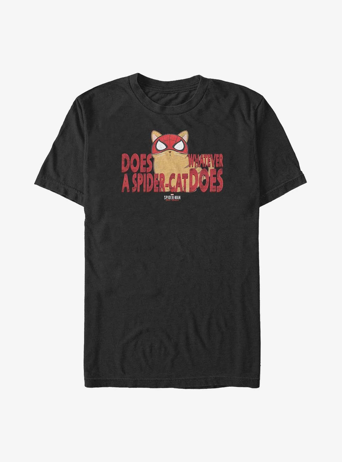 web hero Does Whatever A Spider-Cat Does Big Tall T-Shirt