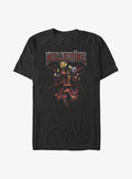 Wolverine Claws Out Unbeaten Big Tall T-Shirt