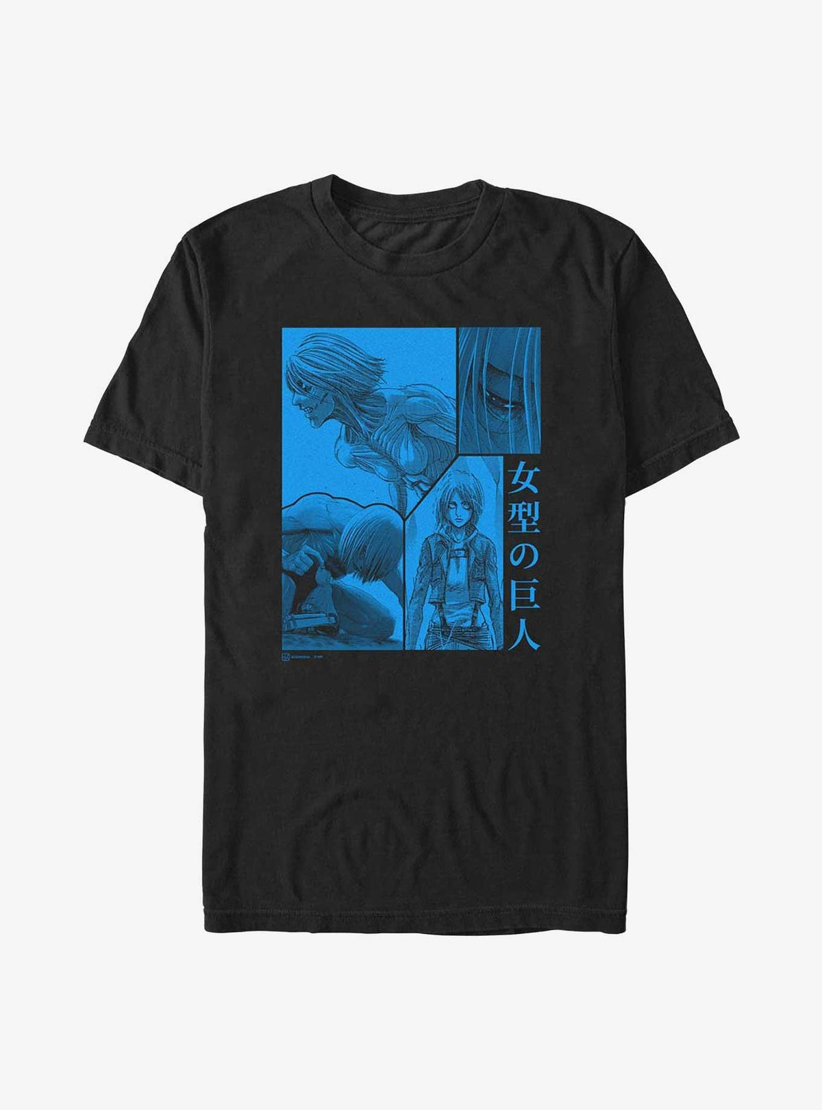 dark fantasy anime Female Titan Collage Extra Soft T-Shirt