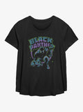 Black Panther Retro Panther Girls T-Shirt Plus Size