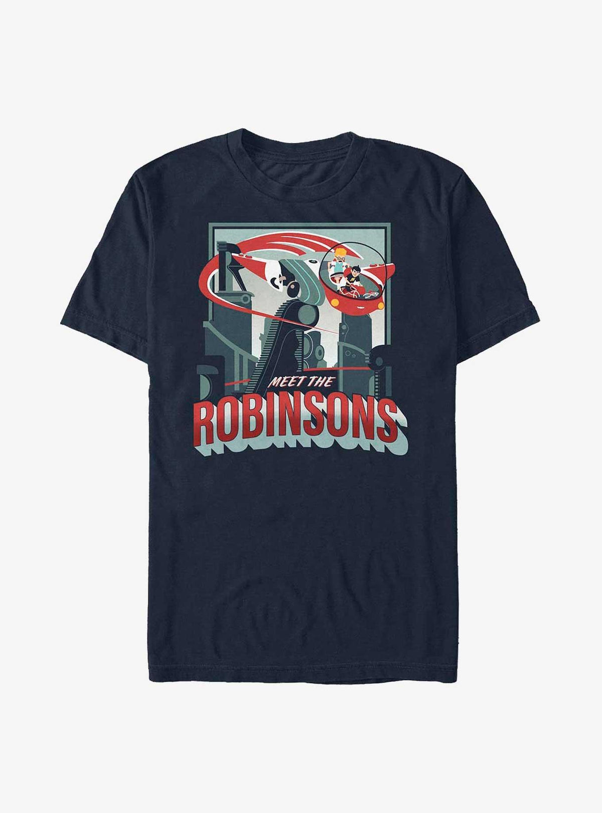 Meet The Robinsons Retro Future Poster Extra Soft T-Shirt