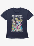 Princesses Retro Princess Girls Straight Fit T-Shirt