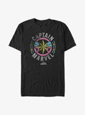 Captain Retro Badge Big Tall T-Shirt