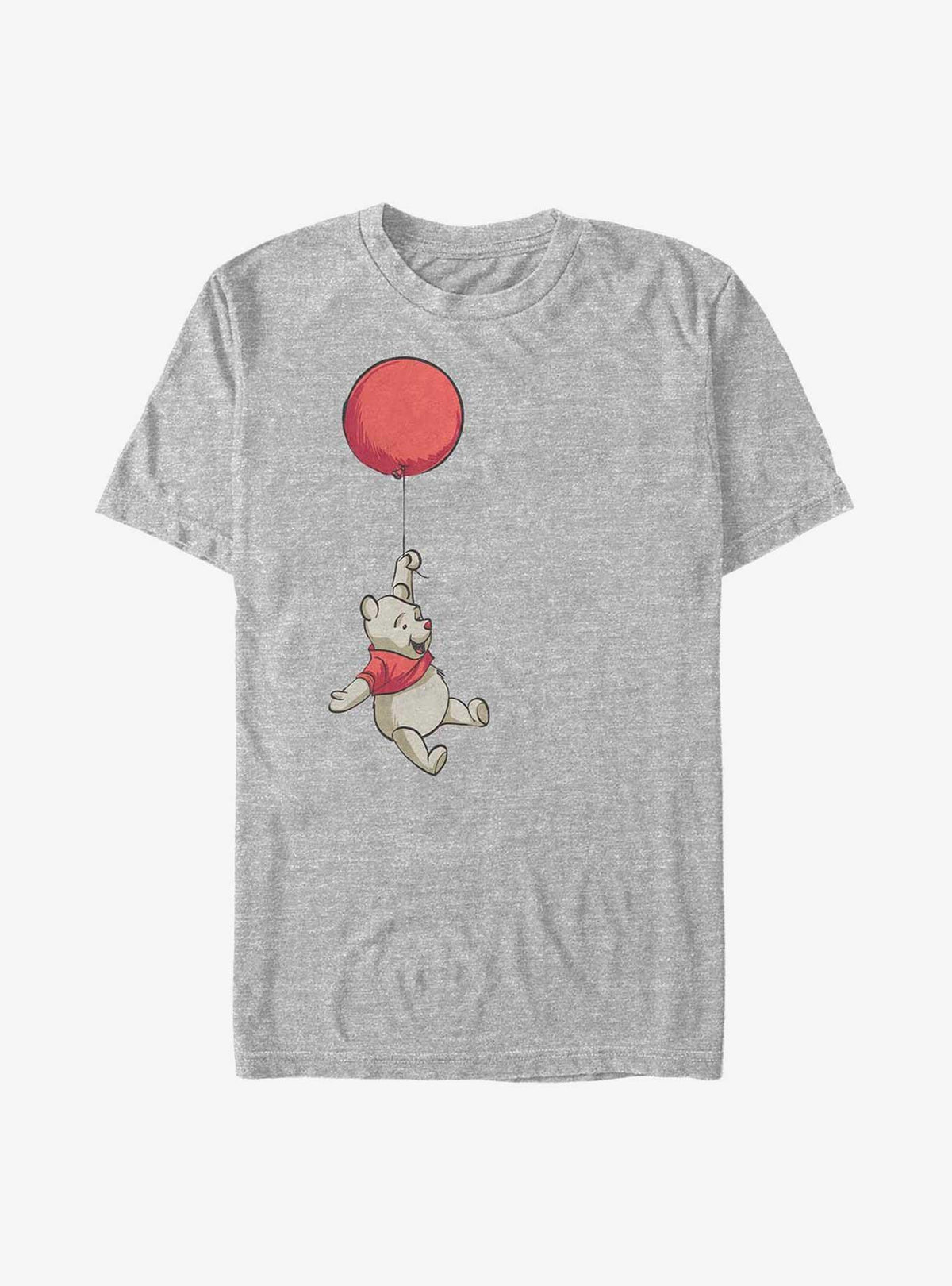 Winnie The Pooh Balloon Winnie Big Tall T-Shirt