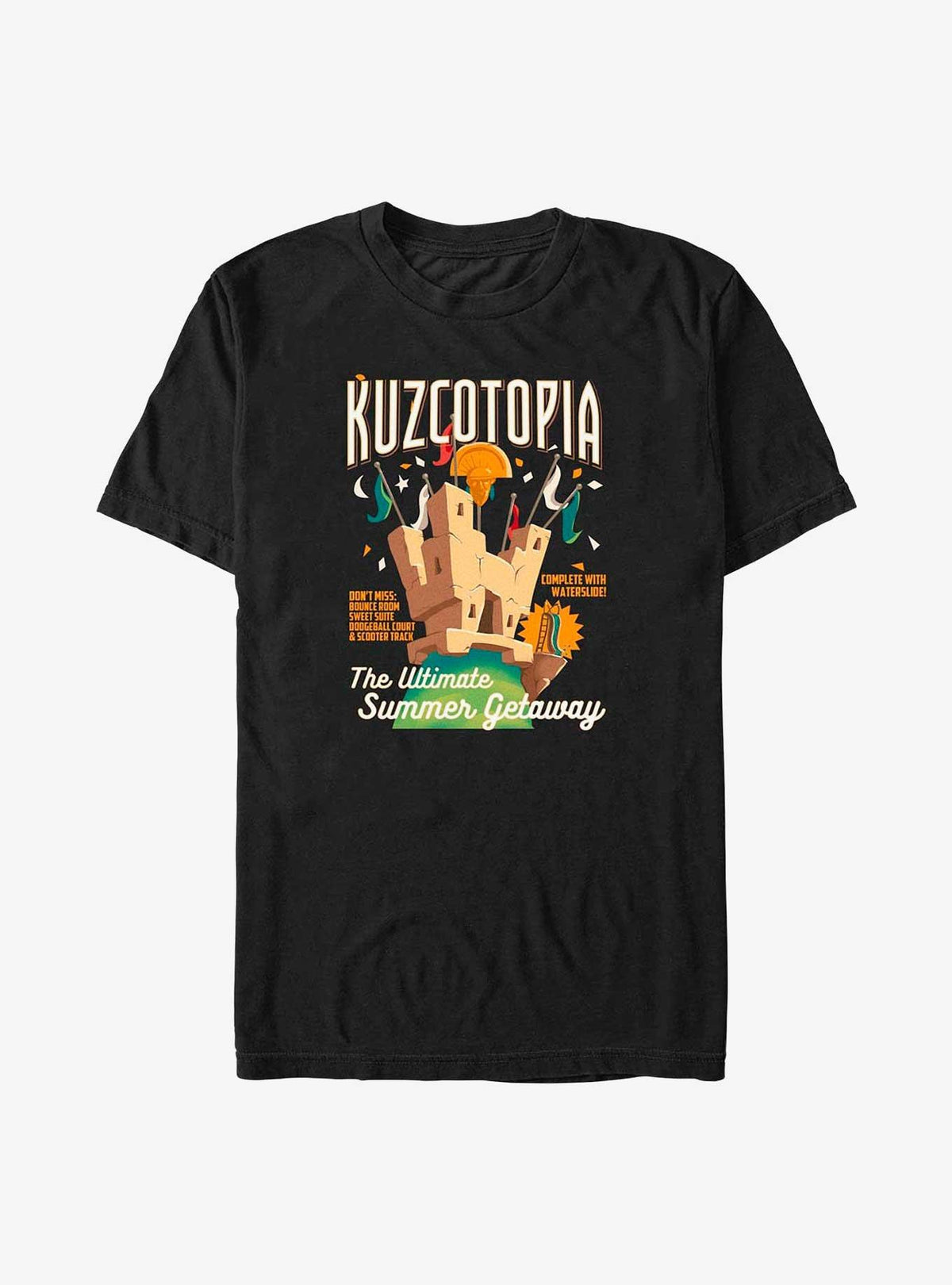 The Emperor's New Groove Kuzcotopia Ad Big Tall T-Shirt
