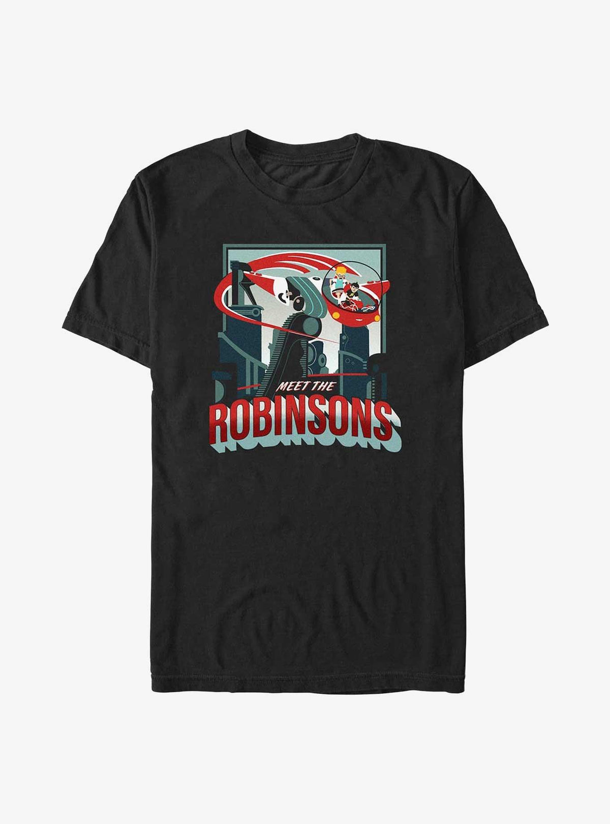 Meet the Robinsons Retro Future Poster Big Tall T-Shirt