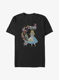 Alice in Wonderland Group Big Tall T-Shirt
