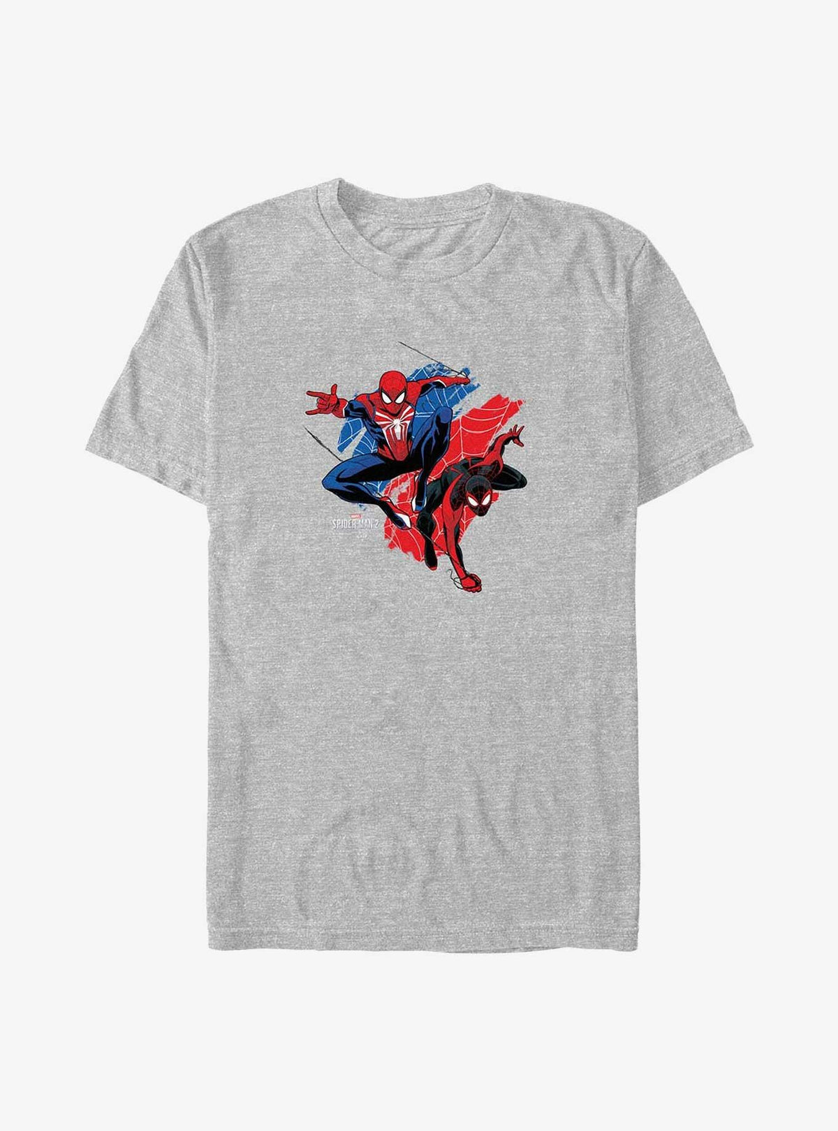 web hero Peter Parker and Miles Morales Big Tall T-Shirt
