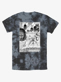 dark fantasy anime The Rumbling Poster Tie-Dye T-Shirt