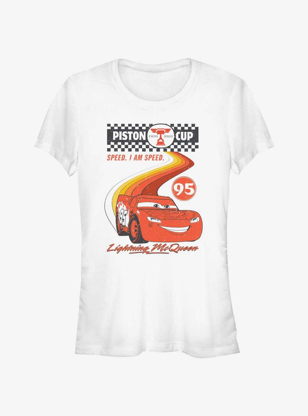 Cars Retro McQueen Speedway Girls T-Shirt