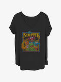 The Muppets Retro Muppet Poster Girls T-Shirt Plus Size