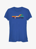 Ghostbusters Frozen Empire Retro Road Girls T-Shirt
