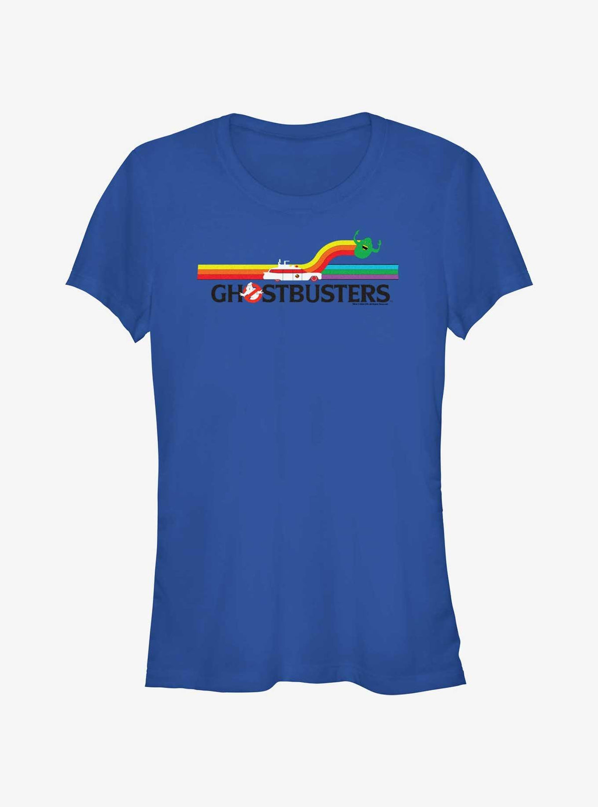 Ghostbusters Frozen Empire Retro Road Girls T-Shirt