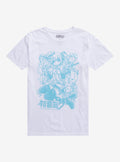 Hatsune Miku Blue Line Art T-Shirt
