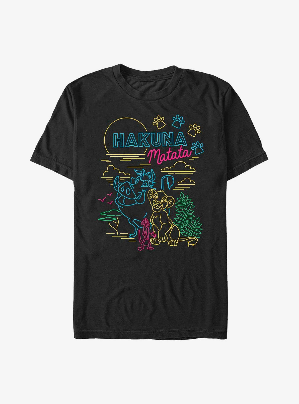 The Lion King Jungle Trio Big Tall T-Shirt