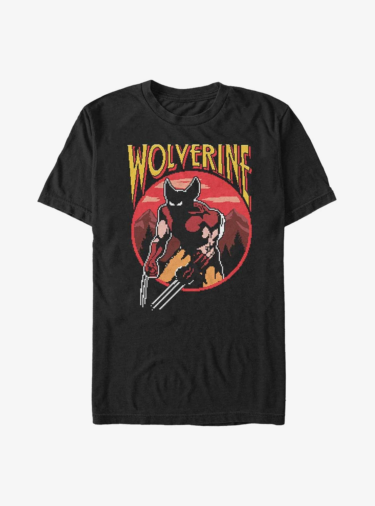 X-Men Wolverine Nes Game Big Tall T-Shirt