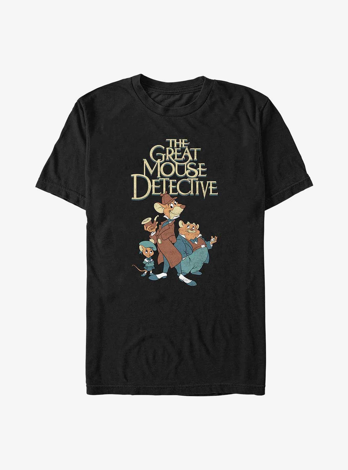 The Great Mouse Detective Mousey Trio Big Tall T-Shirt