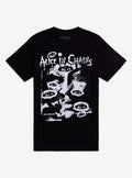 Alice In Chains Eyes Boyfriend Fit Girls T-Shirt