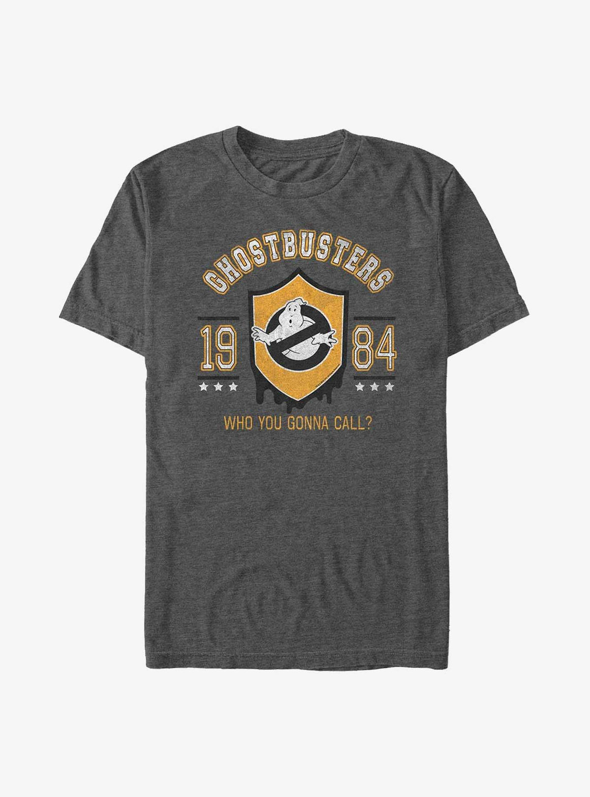 Ghostbusters Shield Collegiate Big Tall T-Shirt