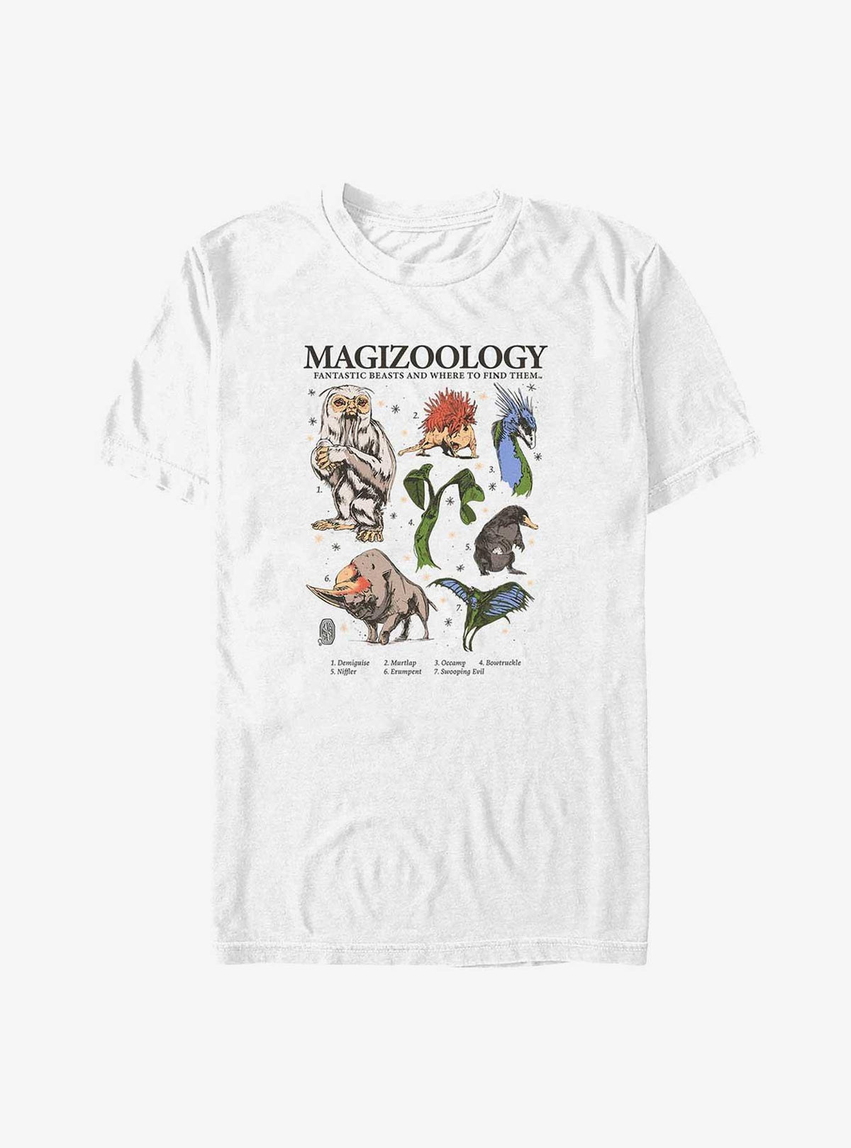 Fantastic Beasts and Where to Find Them Magizoology Big Tall T-Shirt